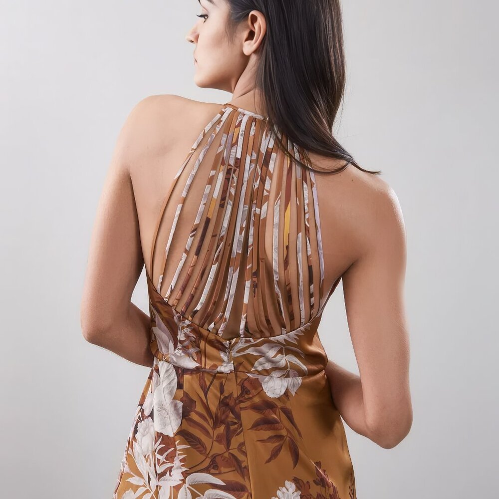 Reiss Anabela Midi Dress, size 0